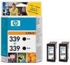 IdealOffice, HP 339 Black Inkjet Print Cartridge 2-pack with Vivera Ink/C9504EE/800 . 4  5% /84   