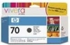 IdealOffice, HP 70 130 ml Matte Black Ink Cartridge with Vivera Ink, HP Designjet Z2100, Z3100/C9448A/115    