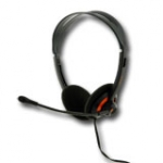 IdealOffice, Headset CANYON CNR-HS4 Binaural Headphones 20Hz-20kHz/Ext. Microphone/2.3m/Cable/Bulk/CNR-HS4/11   