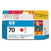 IdealOffice, HP 70 130 ml Red Ink Cartridge with Vivera Ink, HP Designjet Z3100 /C9456A/115   