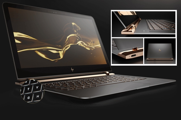HP Spectre 13-v001nu Dark Silver - 2497 .  