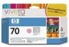 IdealOffice, HP 70 130 ml Light Magenta Ink Cartridge with Vivera Ink, HP Designjet Z2100, Z3100 /C9455A/115 лв с ДДС
