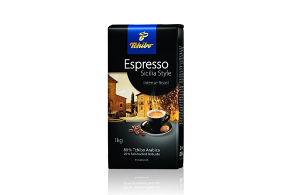 Tchibo Espresso Sicilia Style кафе на зърна - 33,83 лв. с ДДС