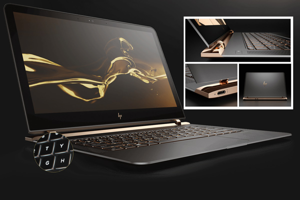 hp spectre 13-v001nu dark silver - 2497 .  